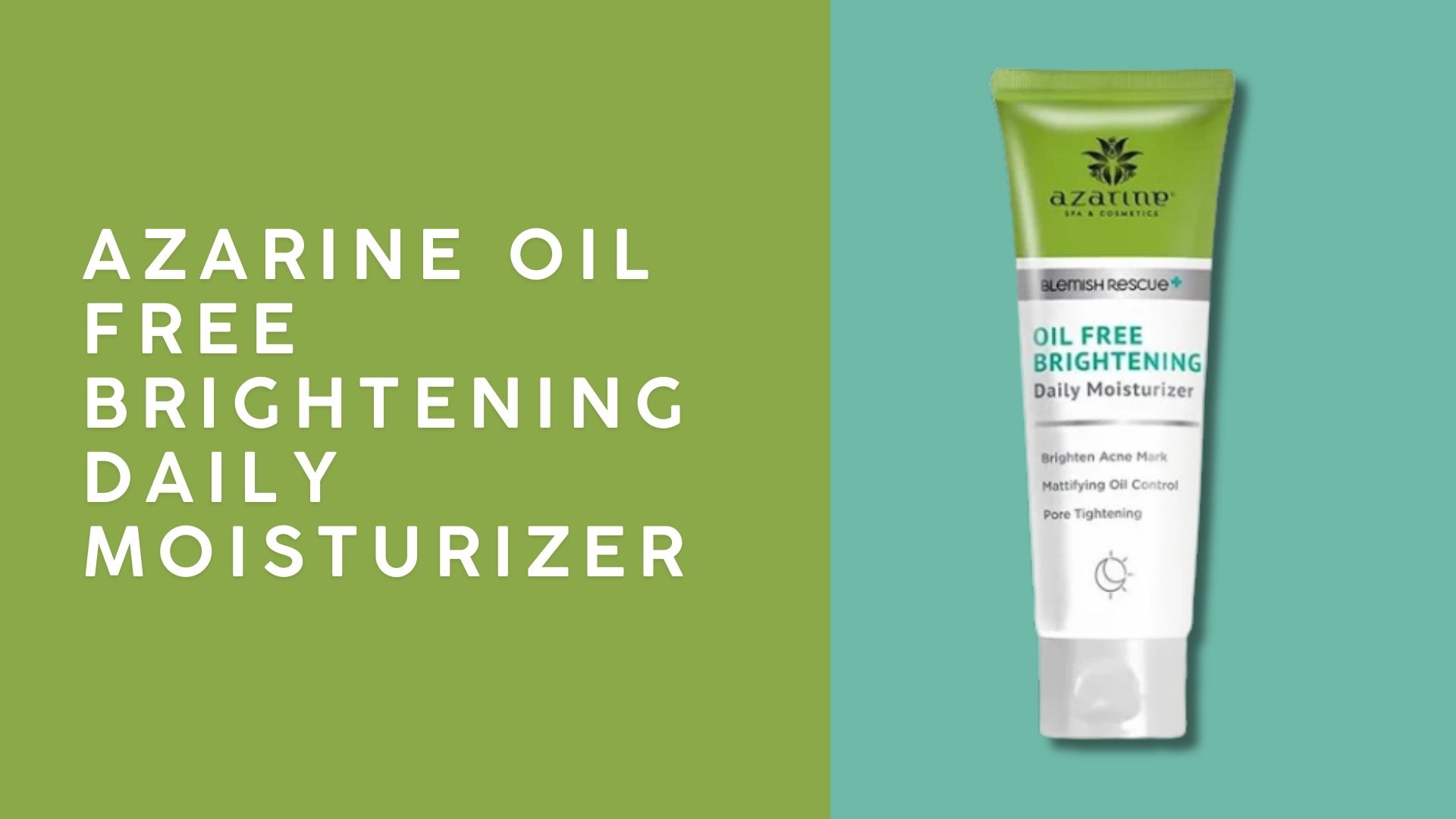 Azarine Oil Free Brightening Daily Moisturizer